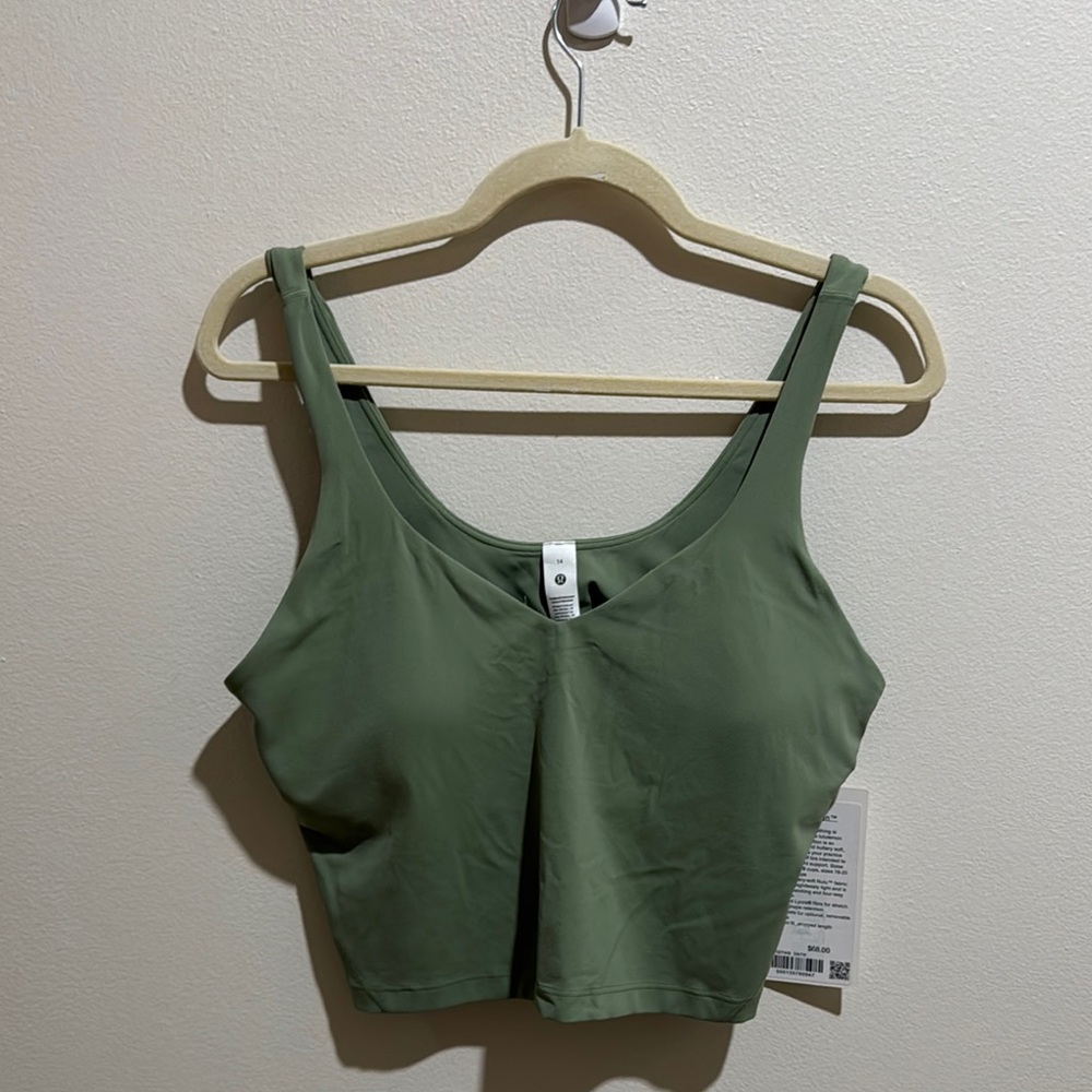 Lululemon Align Tank in Desert Green NWT